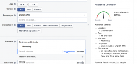 facebook audience