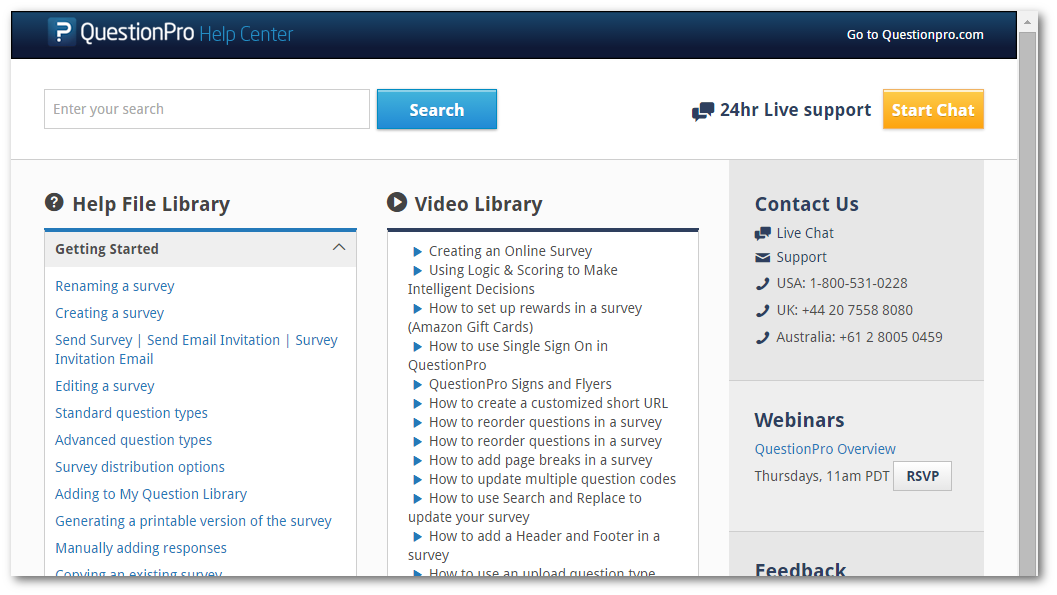 New Questionpro Help Center Launched Questionpro