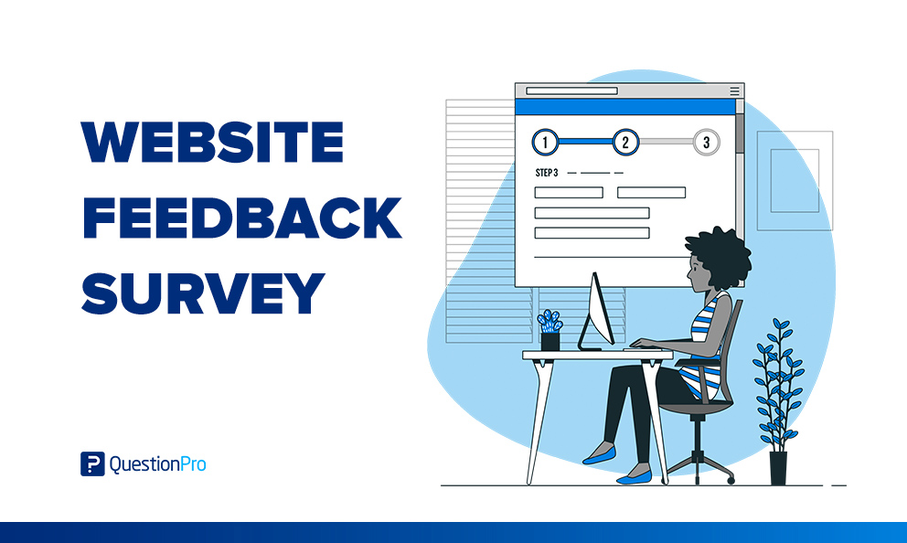 What’s a website feedback survey?