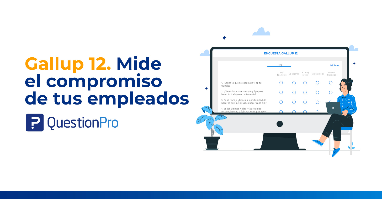 Gallup 12 Mide el compromiso de tus empleados QuestionPro