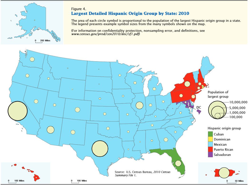 Census Regions – What it means for Hispanics Sample