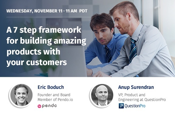 A 7 Step Framework For Building Amazing Products With Your Customers – Webinar Recap