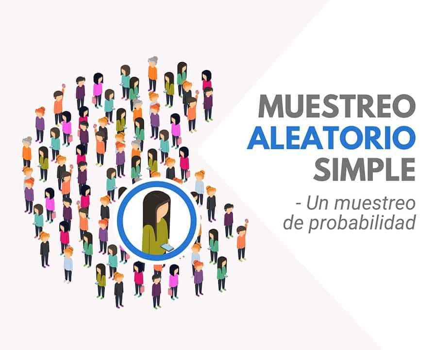 Muestreo aleatorio simple, un tipo de muestreo de probabilidad