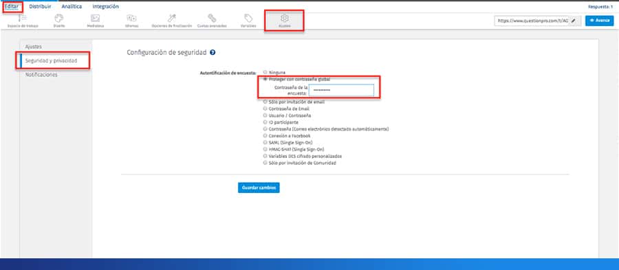 encuestas seguras