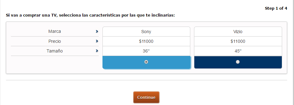 cómo realizar un análisis conjoint