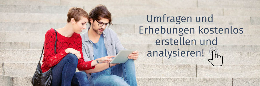 Umfrage kostenlos erstellen Hochschulen Academic Sponsorship Programm