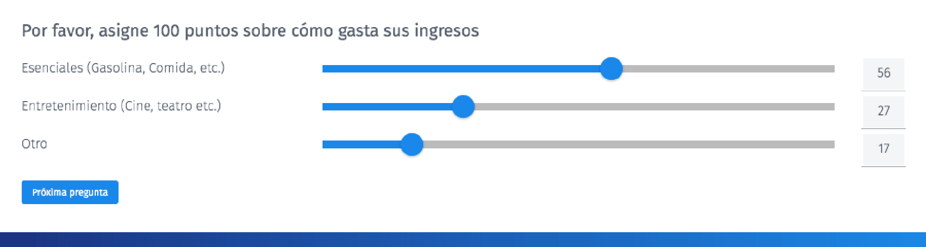 Pregunta de suma constante