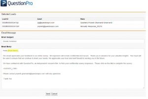 questionpro salesforce appexchange surveys