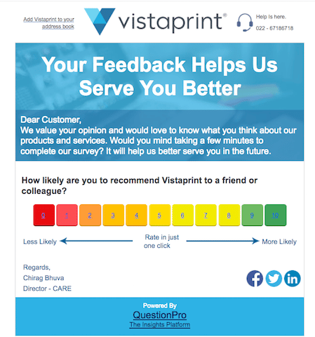 Increase NPS Response Rate survey QuestionPro