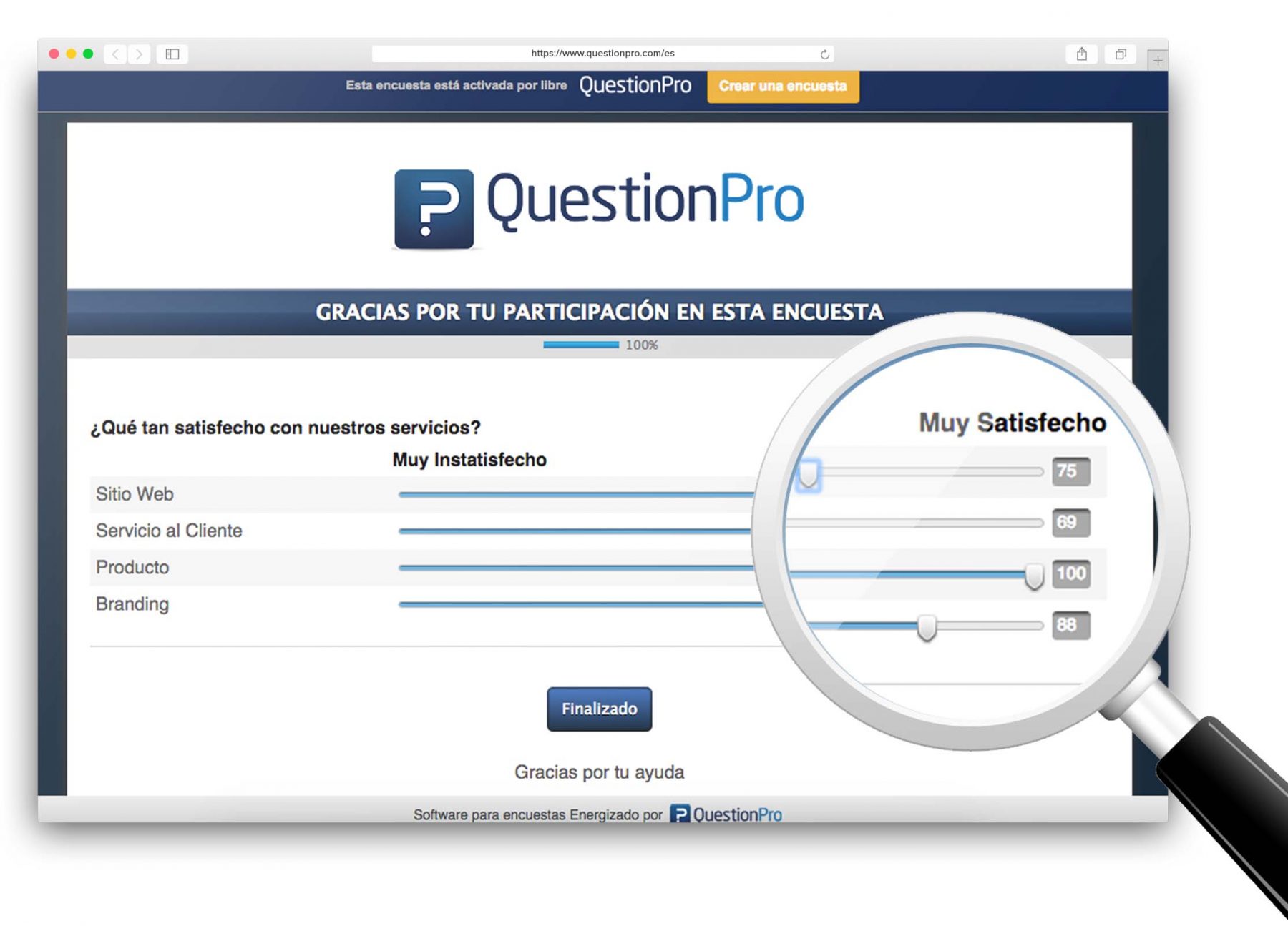 Escala grafica de medición de datos