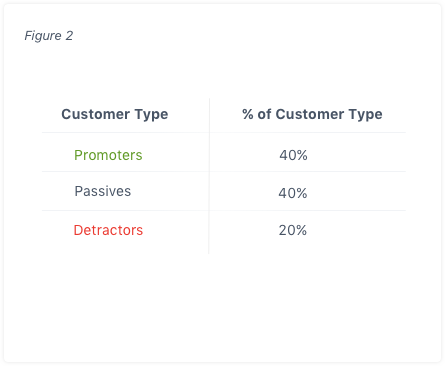 Revenue Weighted NPS-Promoters Detractors Passives - Customer Experience - Figure 2