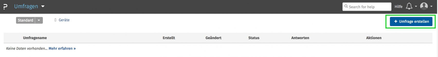 online umfragen erstellen umfrage software