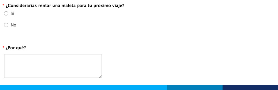 pregunta de encuesta online