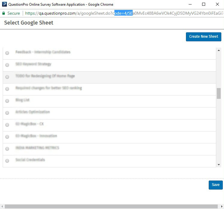 sincroniza tu encuesta con Google Sheet 