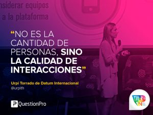 Urpi Torrado en TalkIn 2017