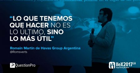 Romain Martín en el IIEX LATAM 2017