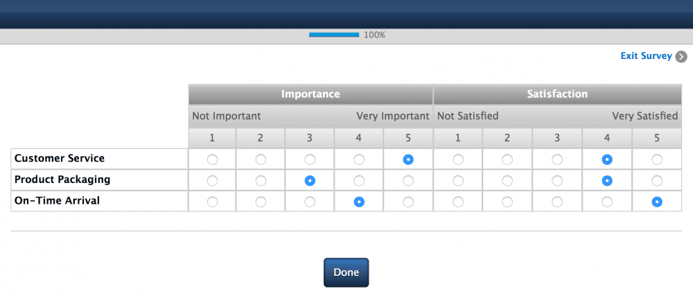 Side-By-Side-Matrix