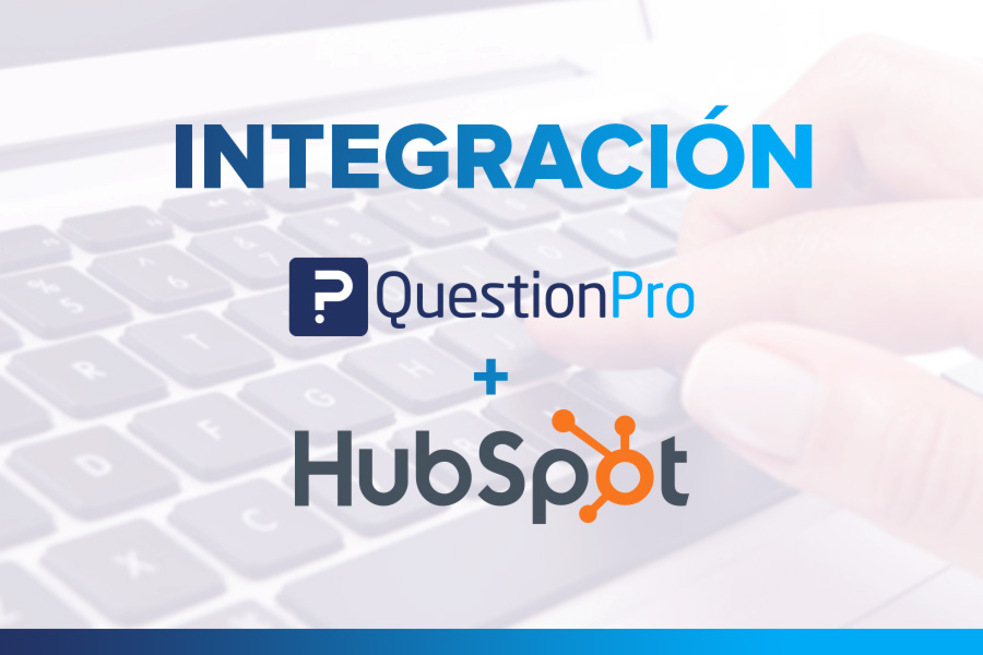 crear encuestas utilizando HubSpot y QuestionPro