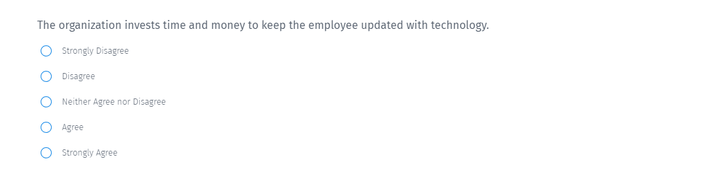 5 point likert scale agreement