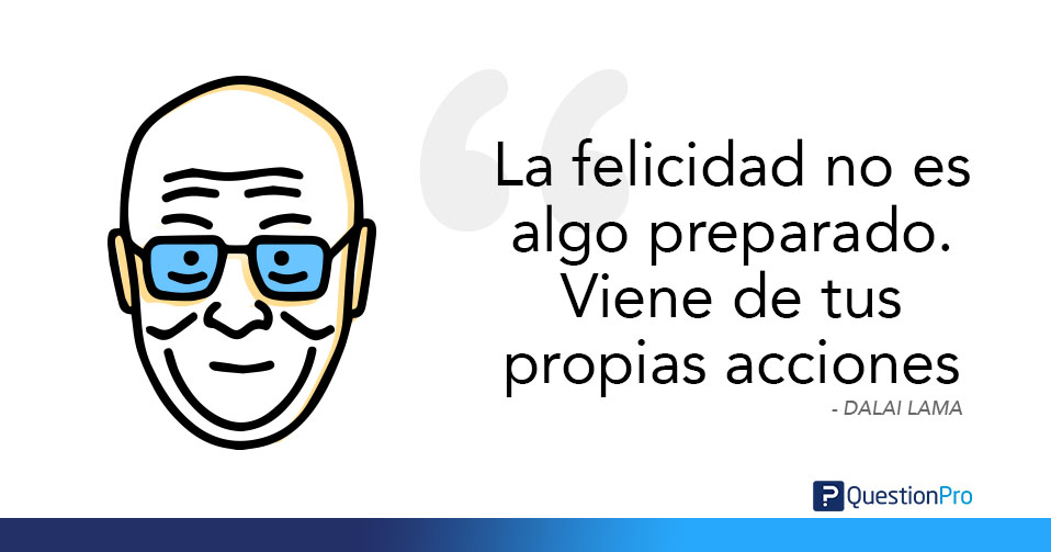 Frases de felicidad en el trabajo de Dalai Lama