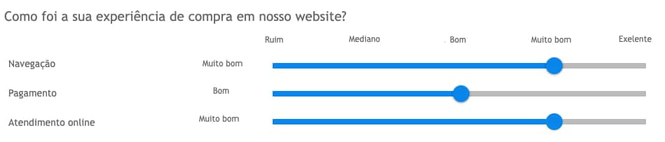 pergunta barra deslizamento texto