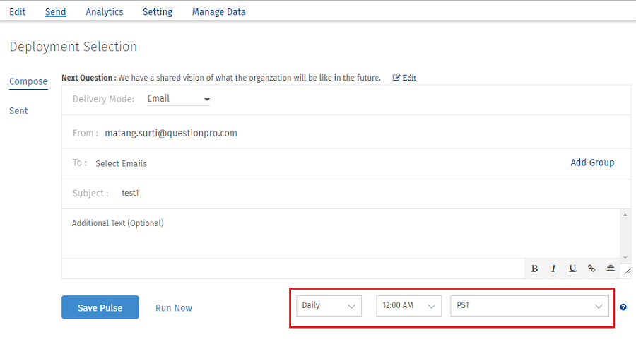 Customize Automated Deployment - Pulse