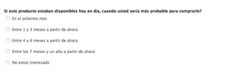 ejemplo de pregunta de opción múltiple