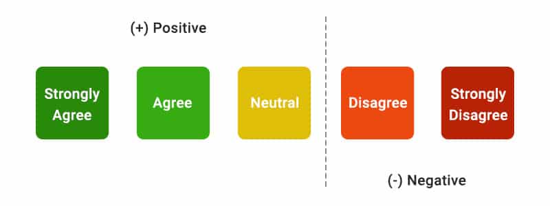 Likert Scale Example