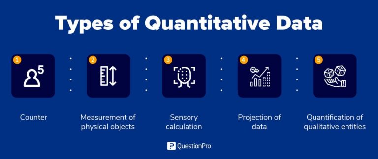 quantitative research presentation of data