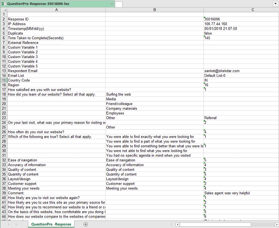 excel download