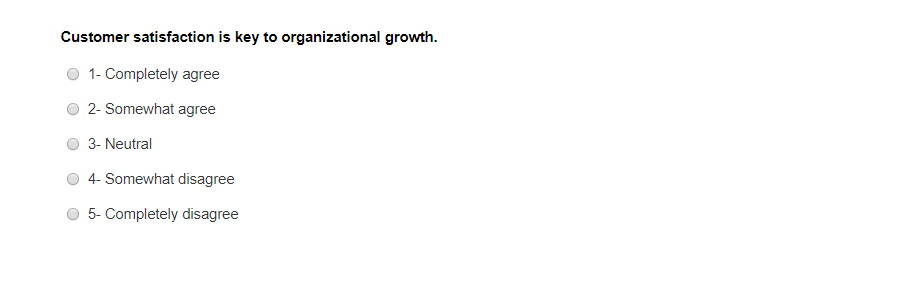 Chapter 3: Levels Of Measurement And Scaling