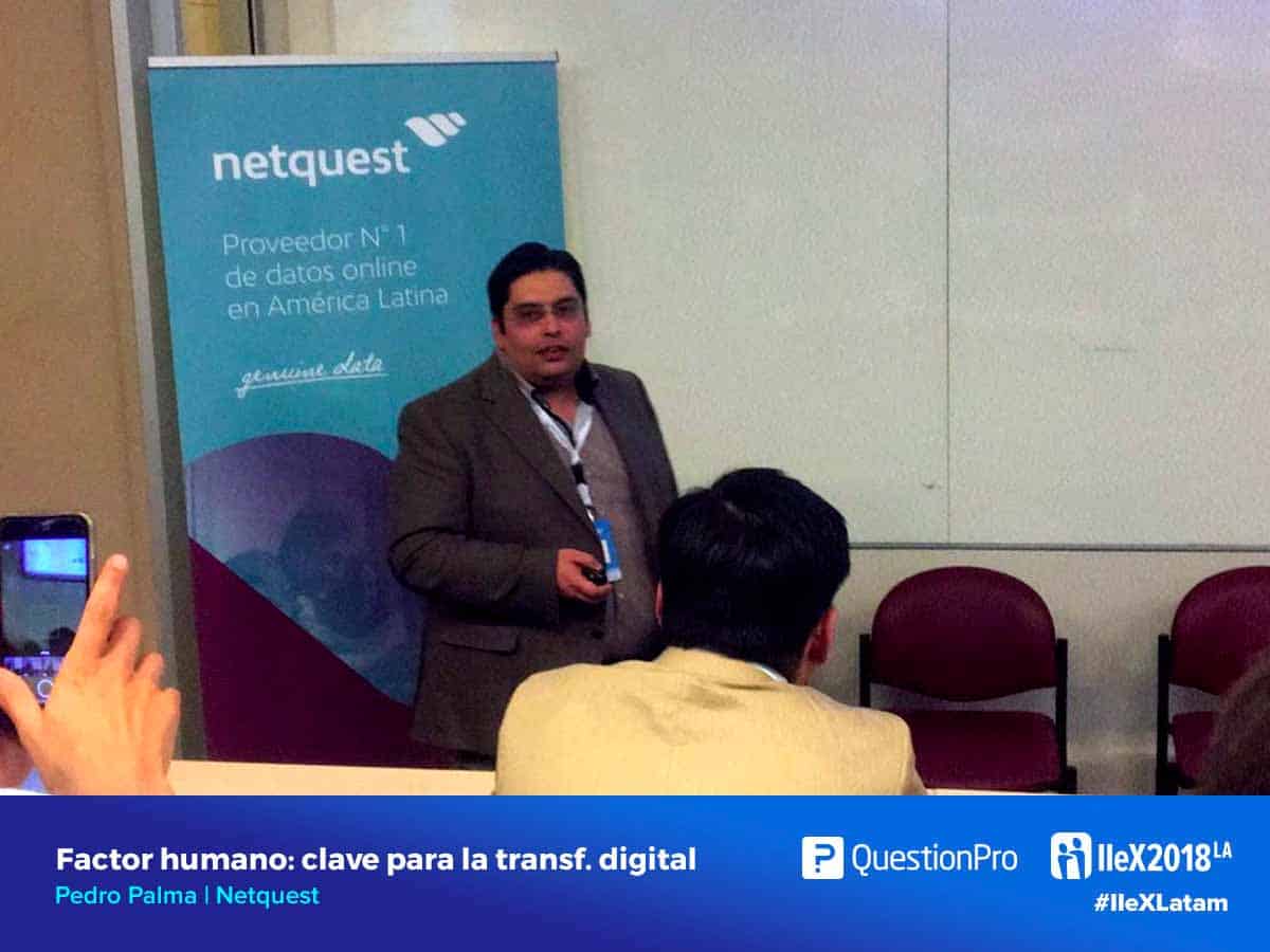 Pedro Palma de Netquest en IIeXLATAM