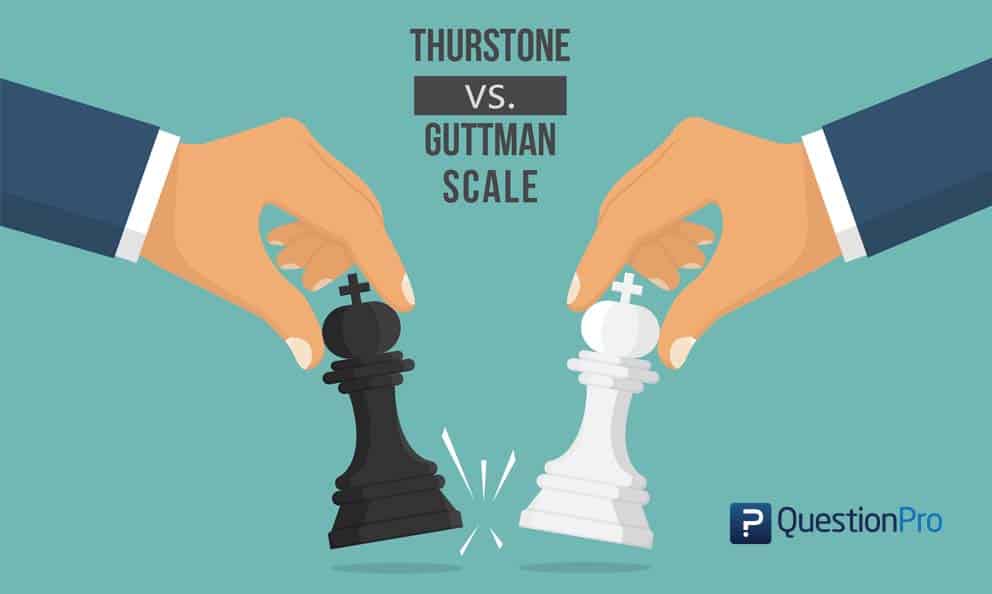 Thurstone vs Guttman scale