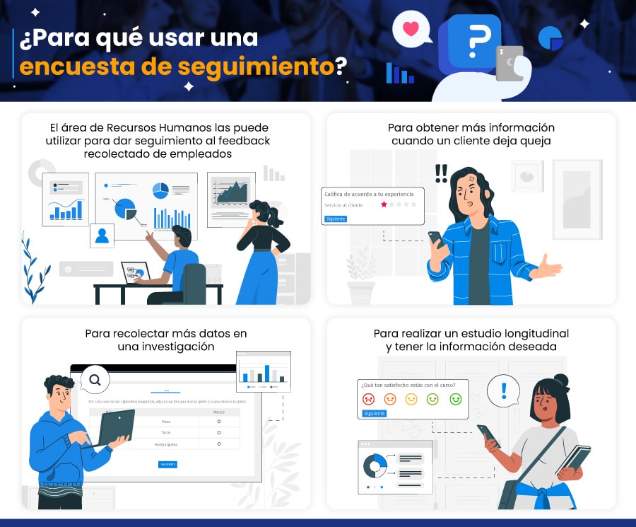 para qué hacer encuestas de seguimiento