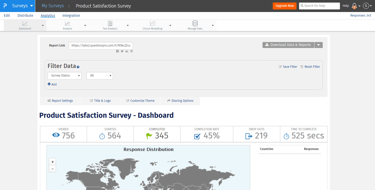 Analytics Dashboard