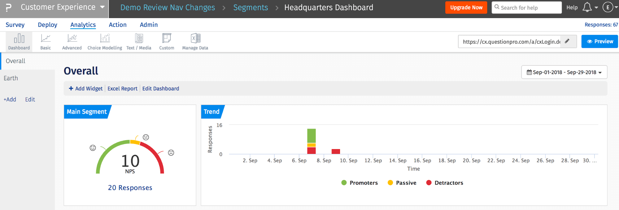 New CX Dashboard