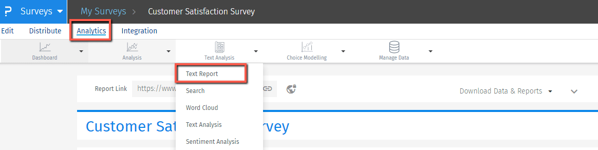 open ended questions analytics