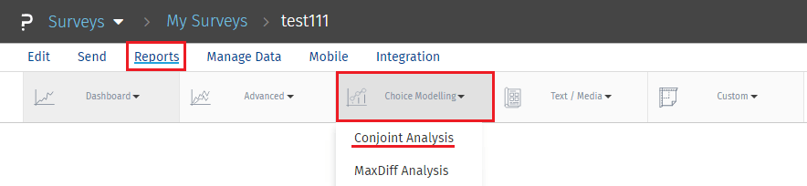 Conjoint analysis