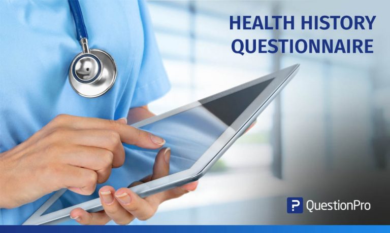 Health History Questionnaire 15 Must Have Questions Questionpro