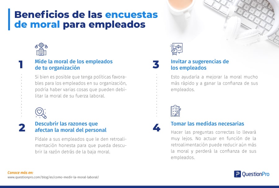 beneficios de una encuesta de moral para empleados