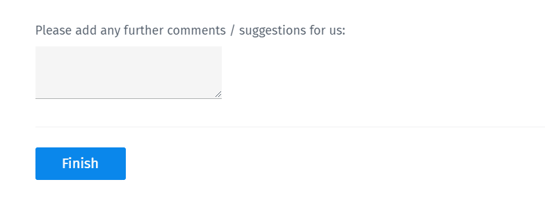 client feedback survey questions