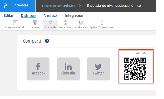 Pesquisa por código QR