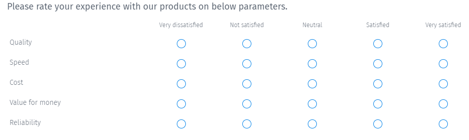 client feedback questionnaire