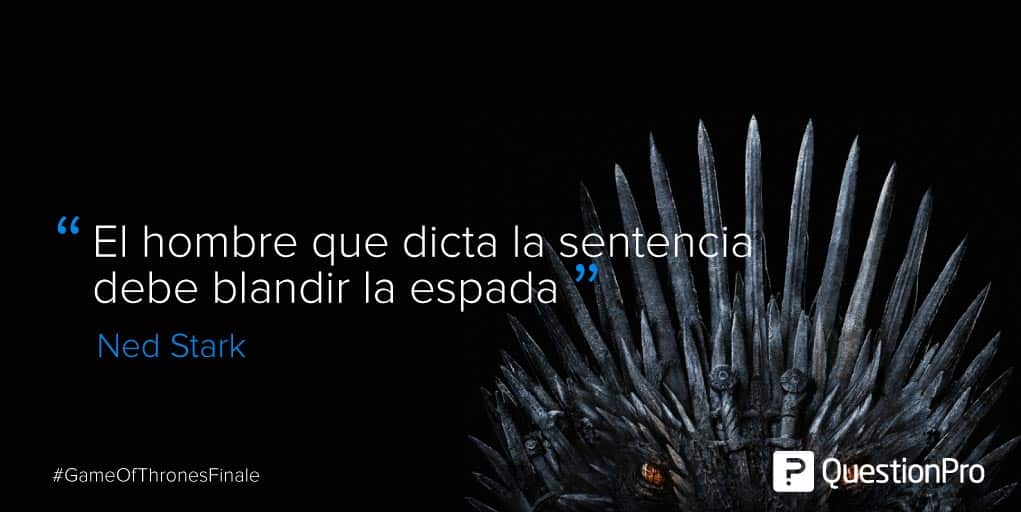 frases Game of Thrones liderazgo