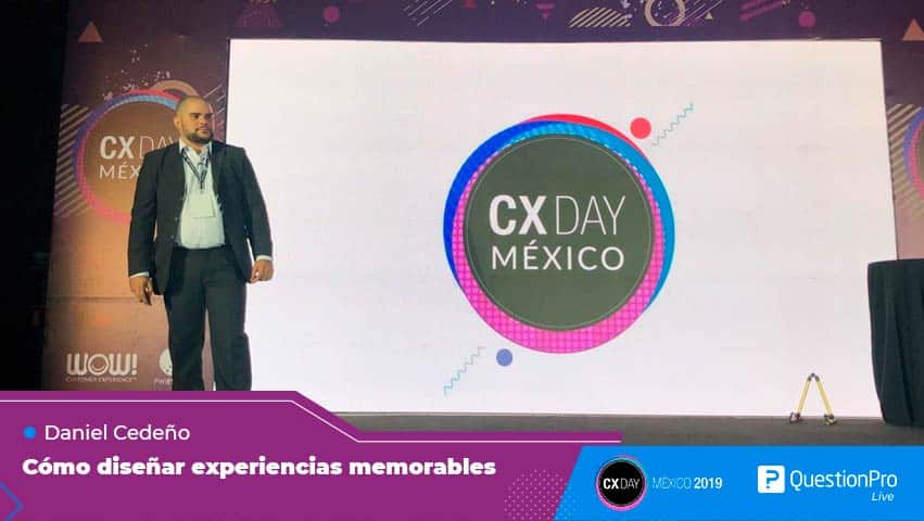Daniel Cedeño en el CX DAY 2019