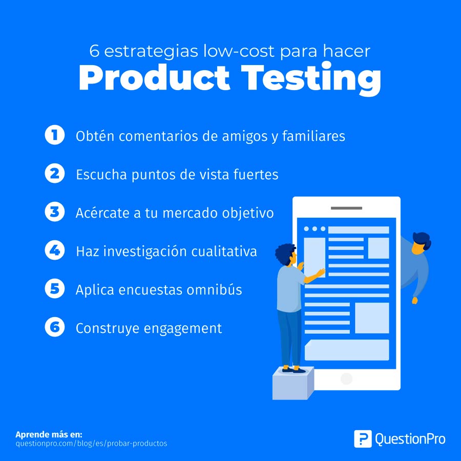 formas de probar productos