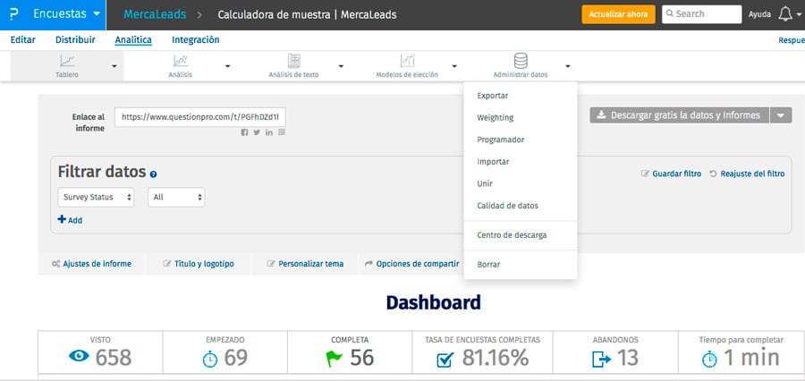 control de calidad de datos de encuestas