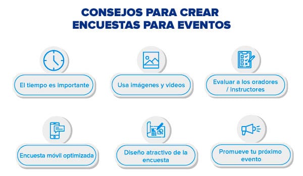 consejos para encuestas de satisfacción de eventos