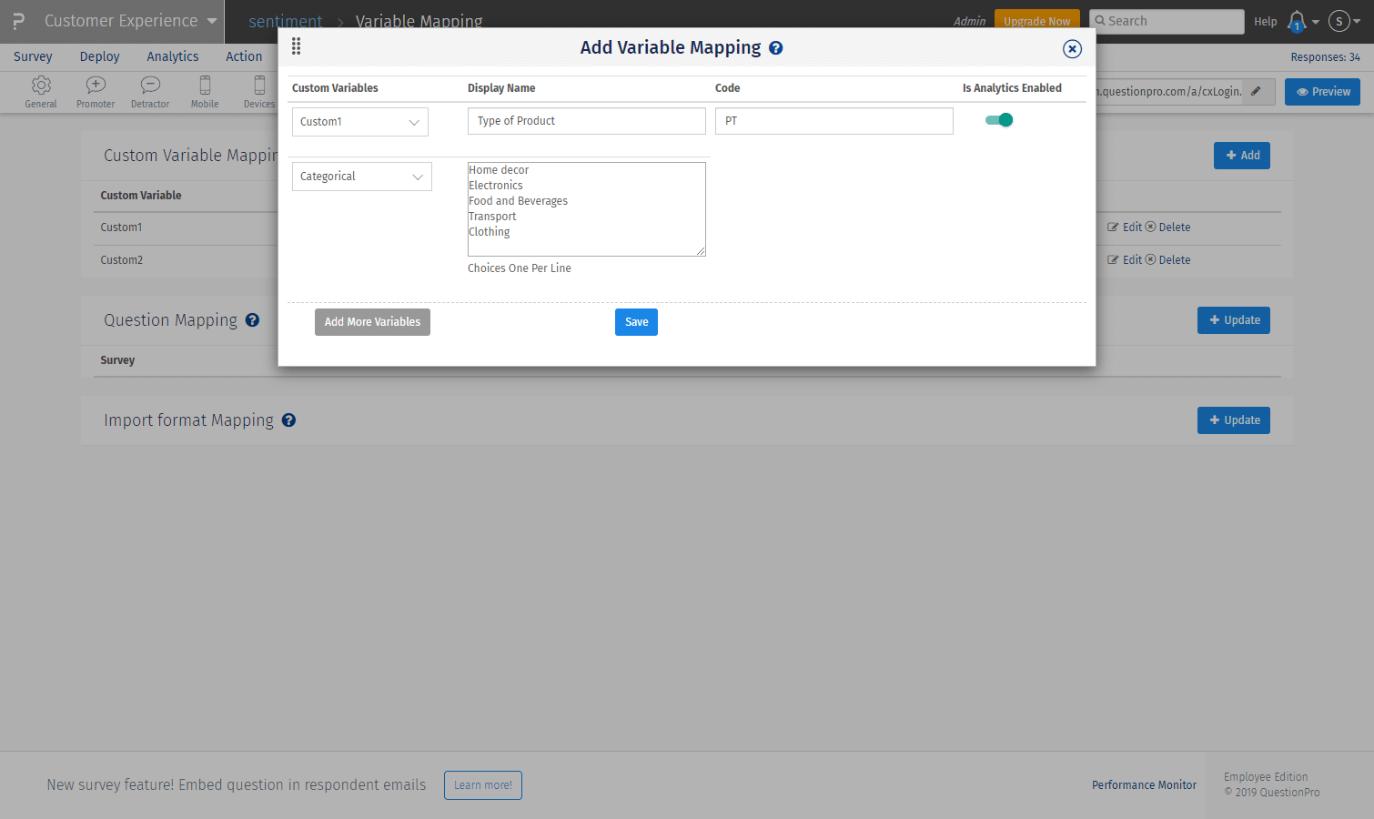 custom-var-mapping