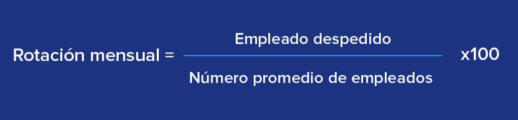 cómo calcular la rotación de empleados